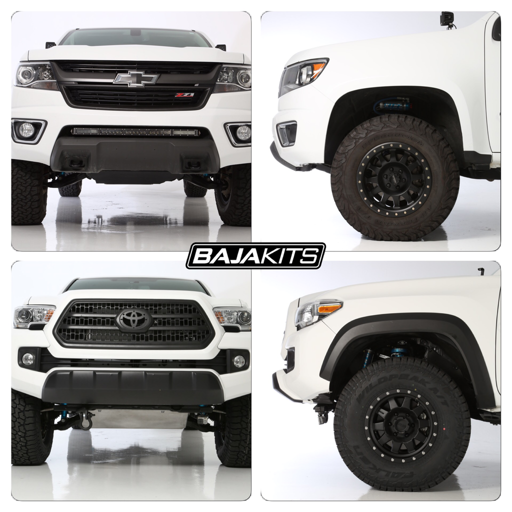 Bajakits Colorado vs Chevy Colorado & GMC Canyon